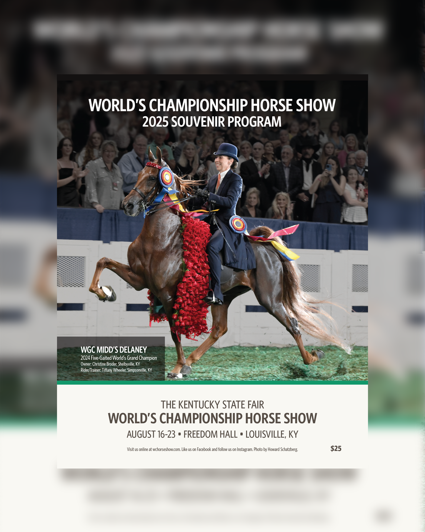 Digital World's Championship Horse Show Souvenir Program