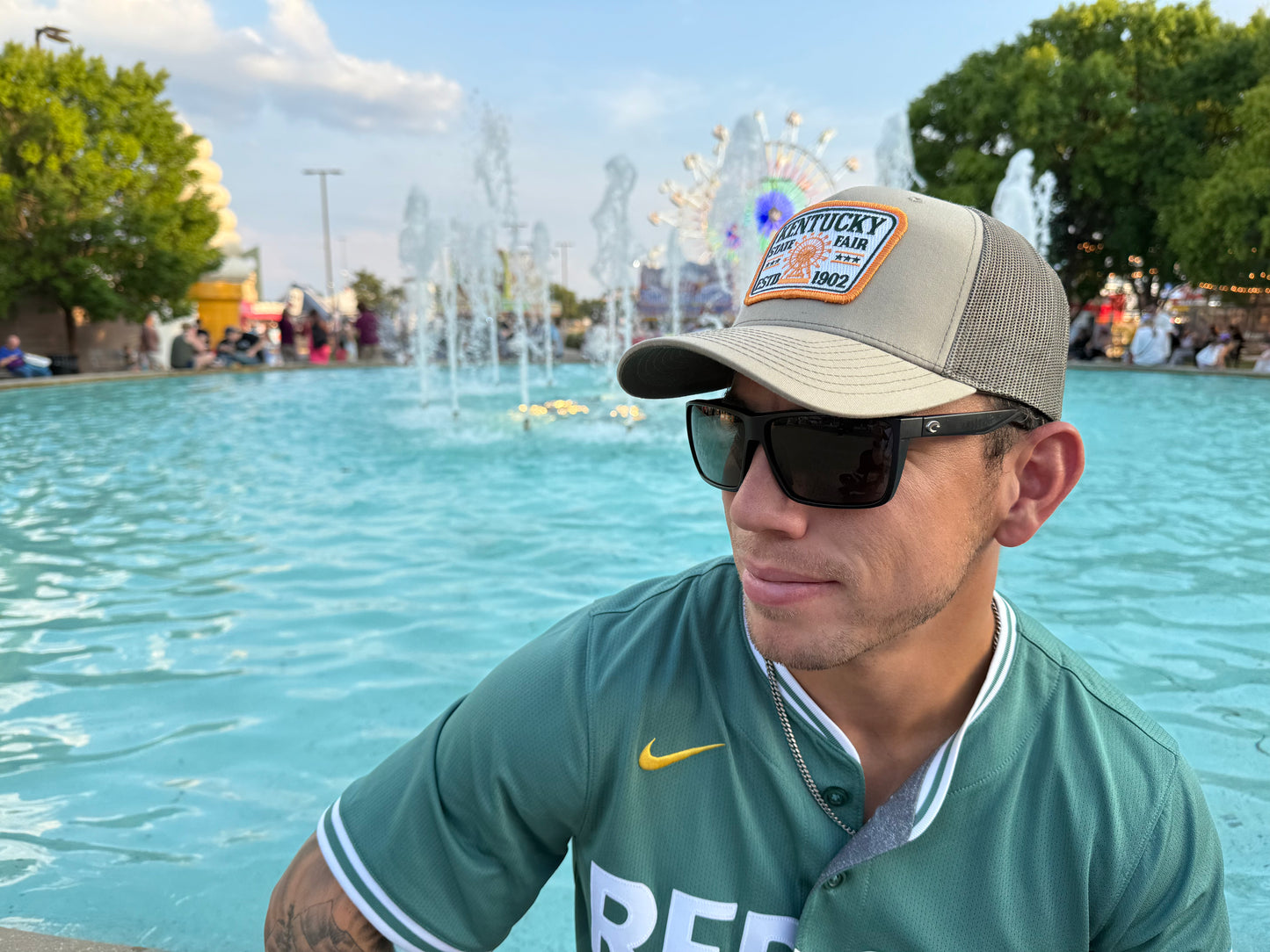 Retro Embroidered Patch Cap - Richardson 112