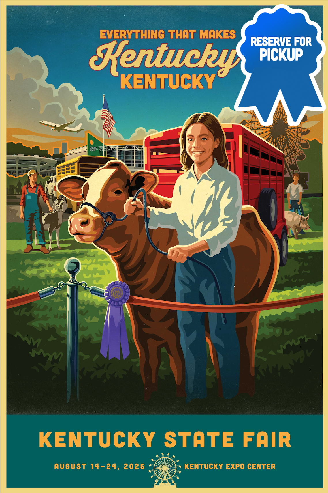 Everything That Makes Kentucky Poster 18x24