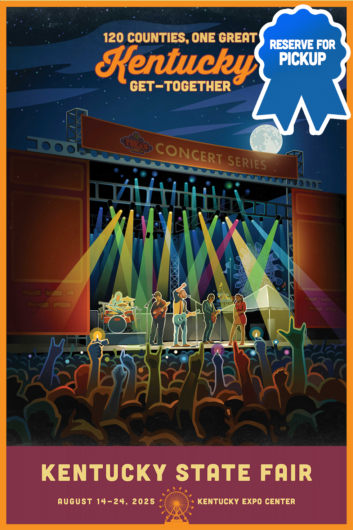 120 County Get-Together Poster 18x24