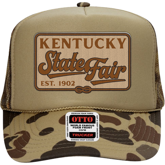 Camo Otto Trucker Patch Cap