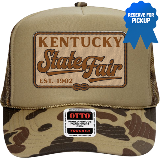 Camo Otto Trucker Patch Cap