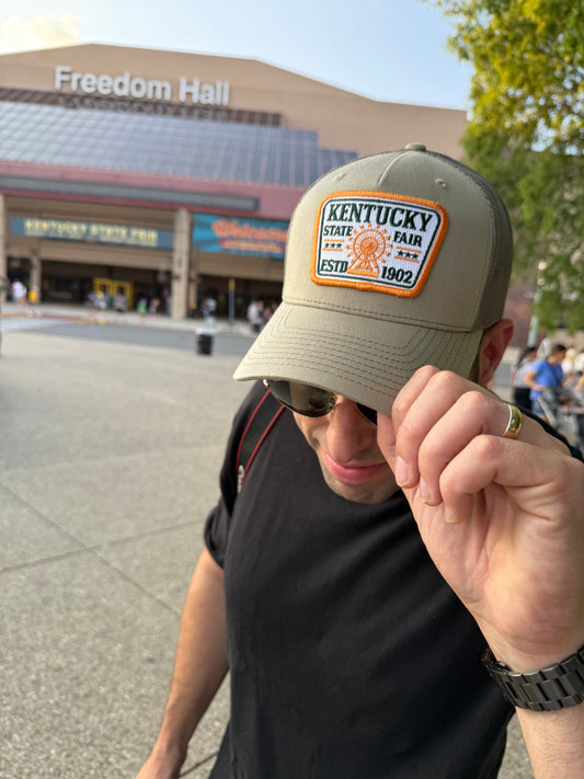 Retro Embroidered Patch Cap - Richardson 112