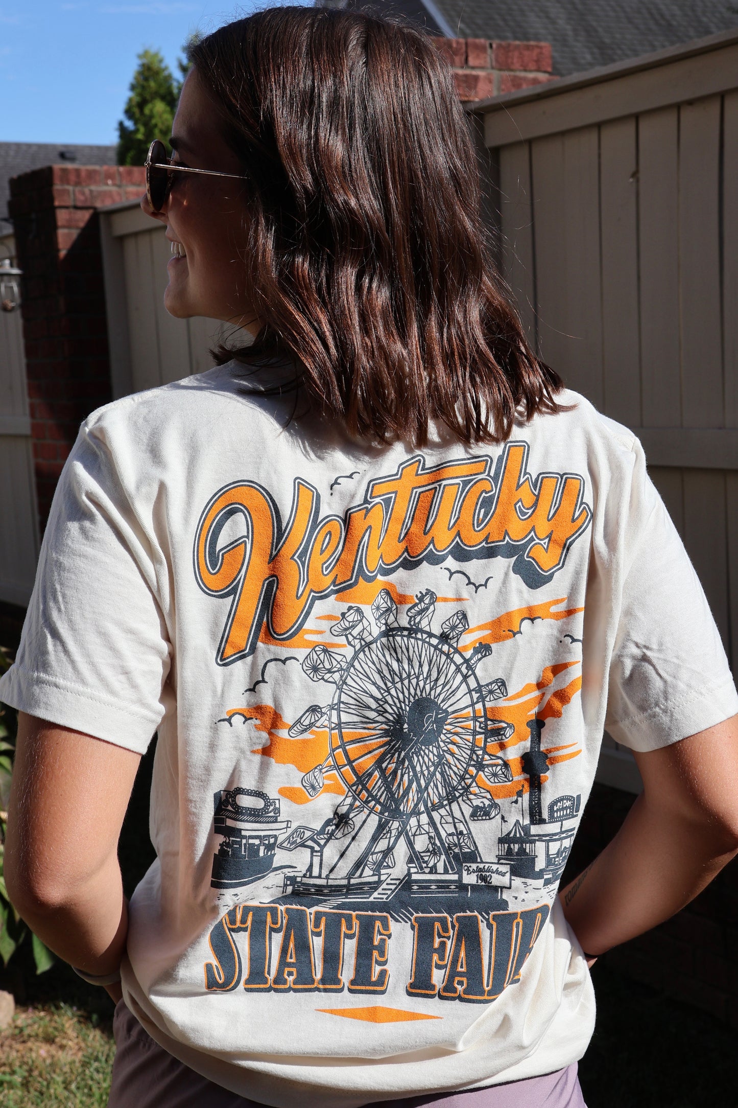 Ferris Wheel Skyline Tee