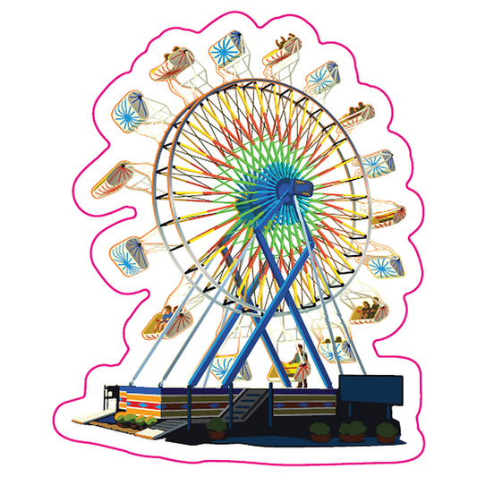 KSF Ferris Wheel Decal