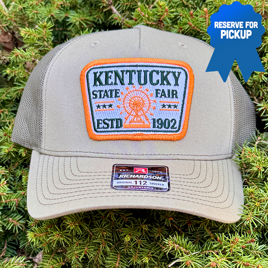 Retro Embroidered Patch Cap - Richardson 112