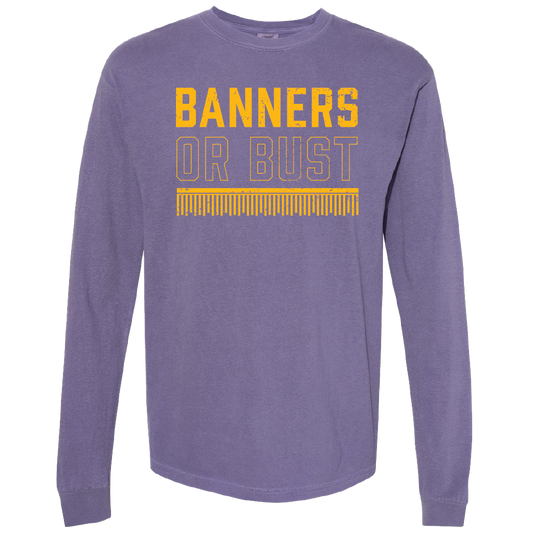 Unisex Adult Banners or Bust Long Sleeve Shirt