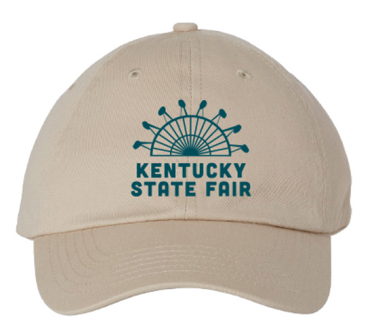 Unstructured Embroidered Fair Cap