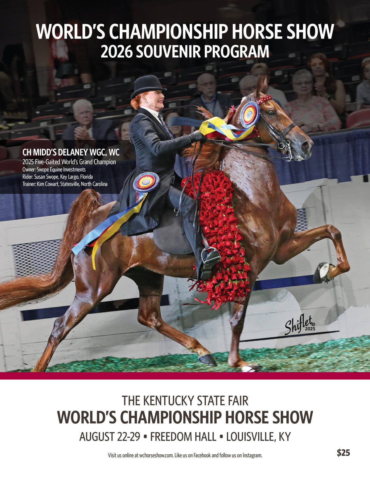 2026 Digital World's Championship Horse Show Souvenir Program