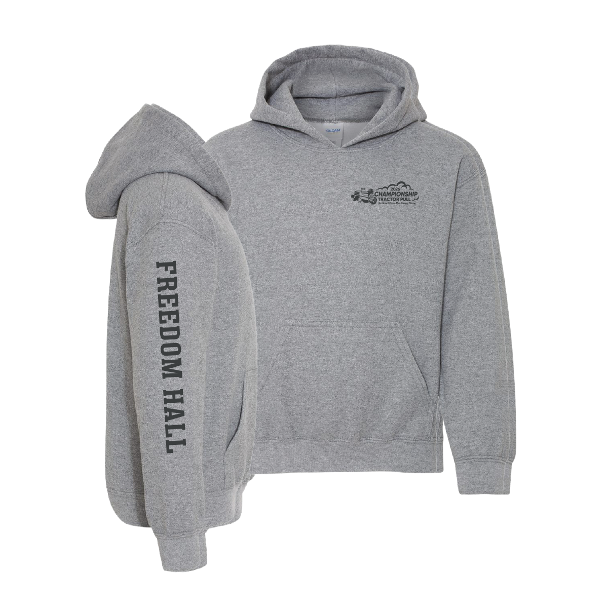 Youth Tractor Pull Hoodie